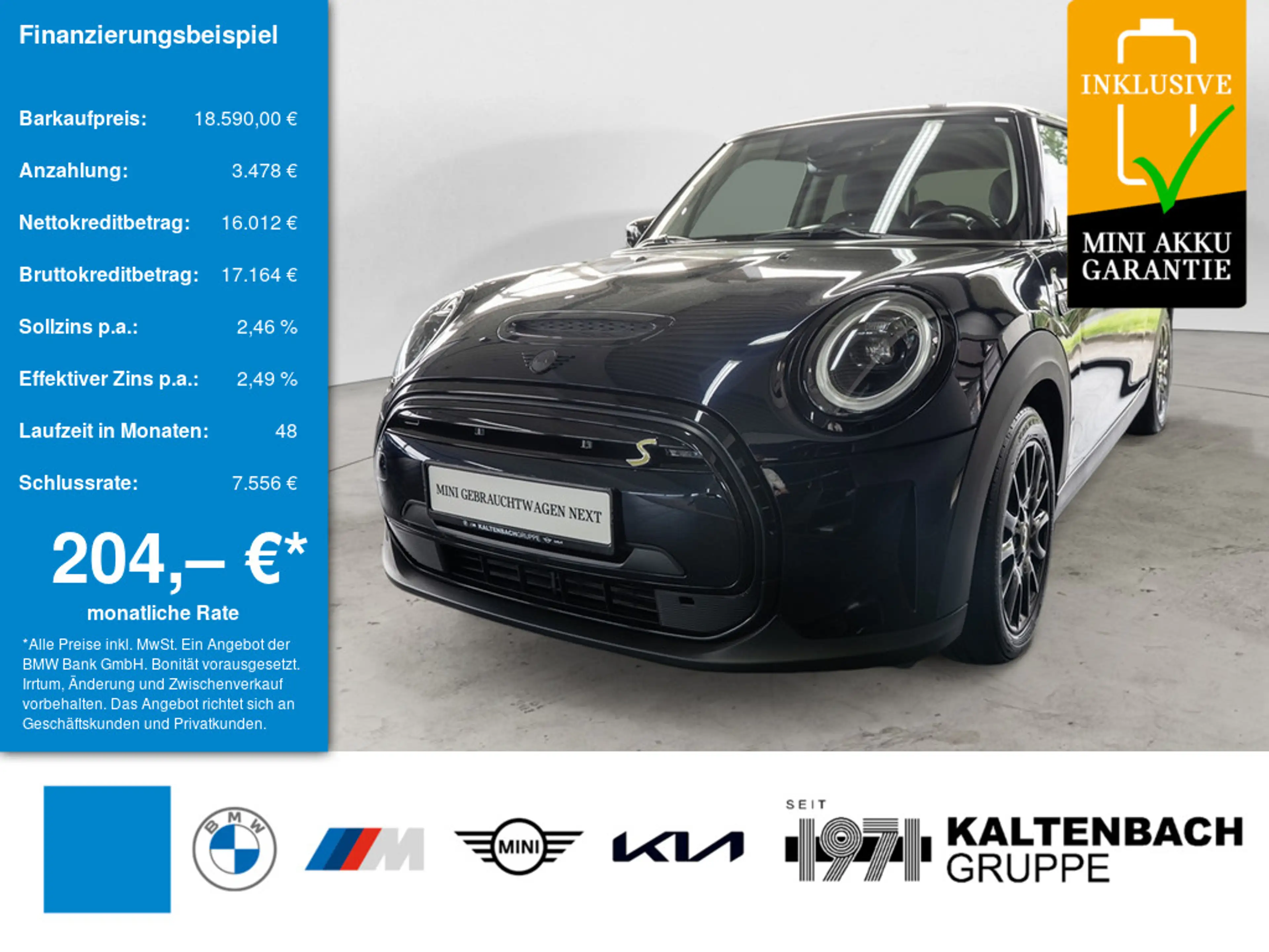 MINI Cooper SE Classic Trim FACEL. LED SHZ PDC