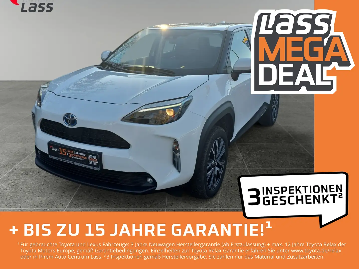 Toyota Yaris Cross 1.5 Comfort ACC, Kamera, GJR, LMF Weiß - 1