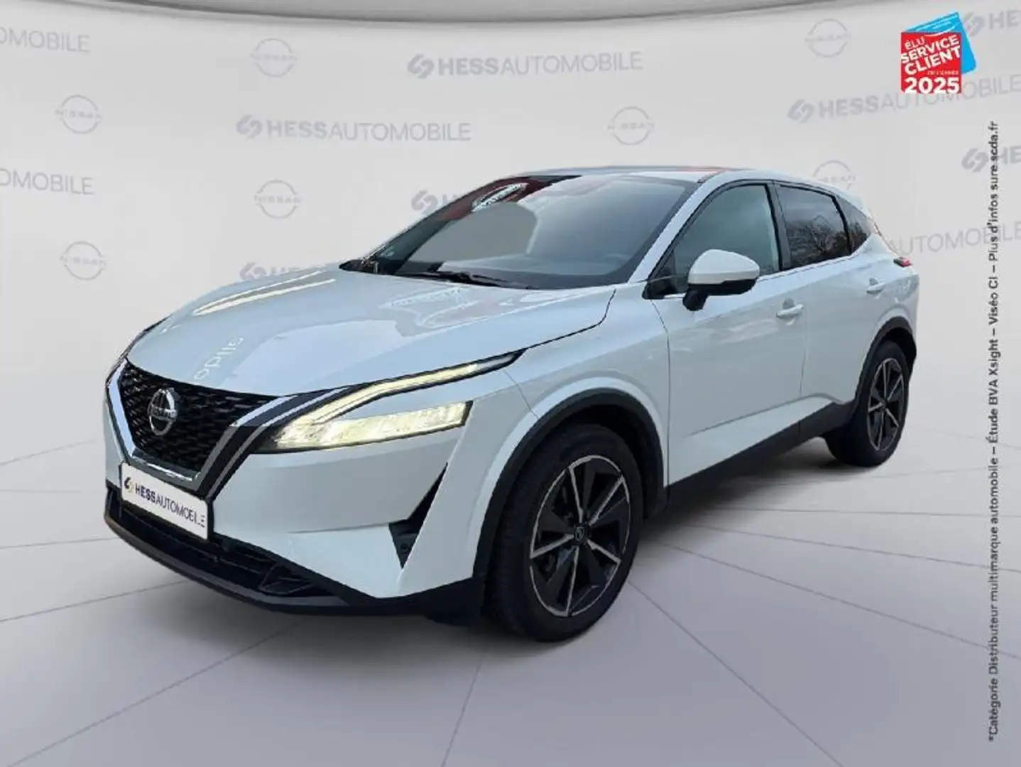 Nissan Qashqai 1.3 Mild Hybrid 158ch N-Style Xtronic Blanc - 1