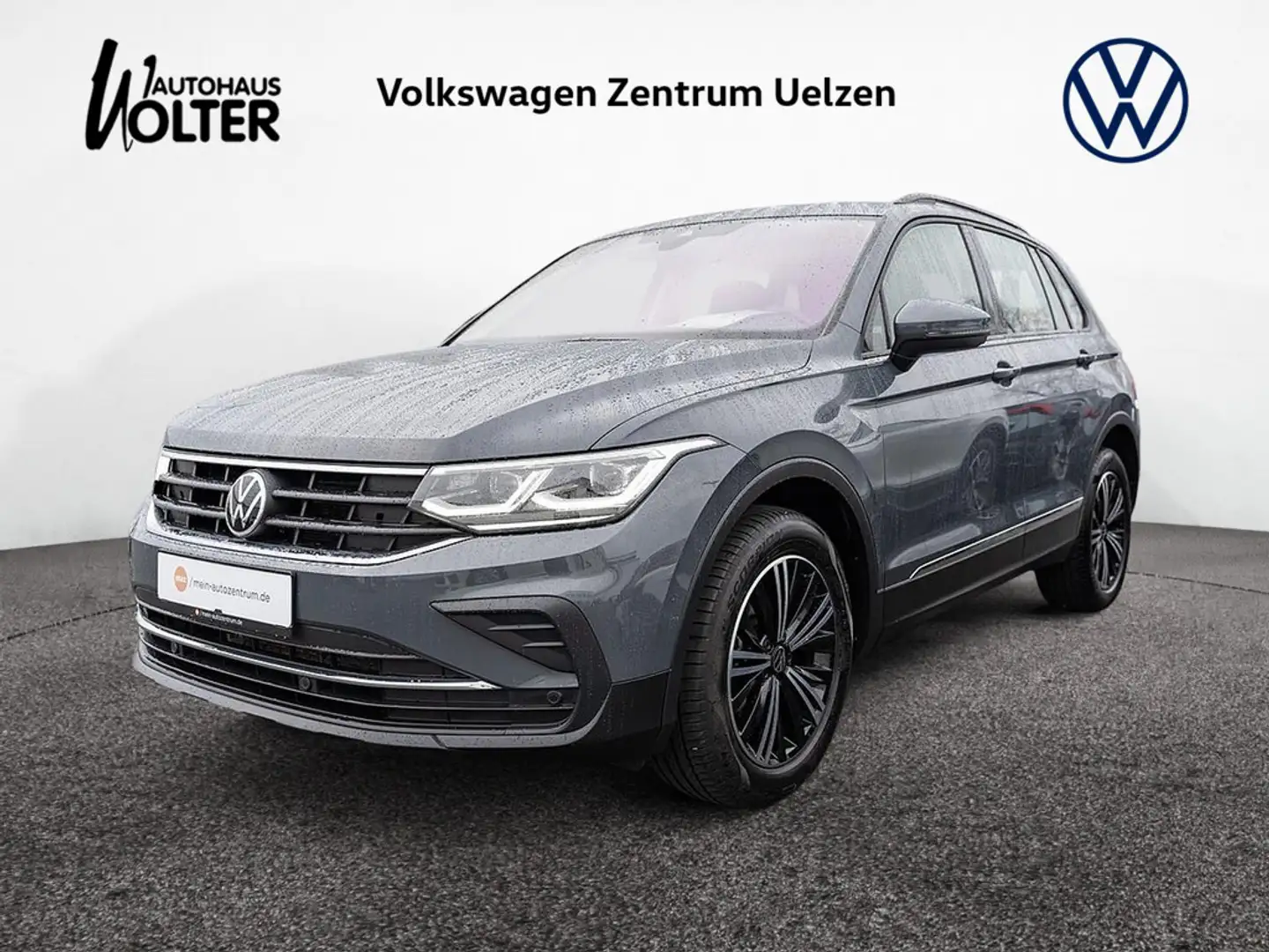 Volkswagen Tiguan 2.0 TSI Life 4M DSG AHK MATRIX LED ACC Gris - 1