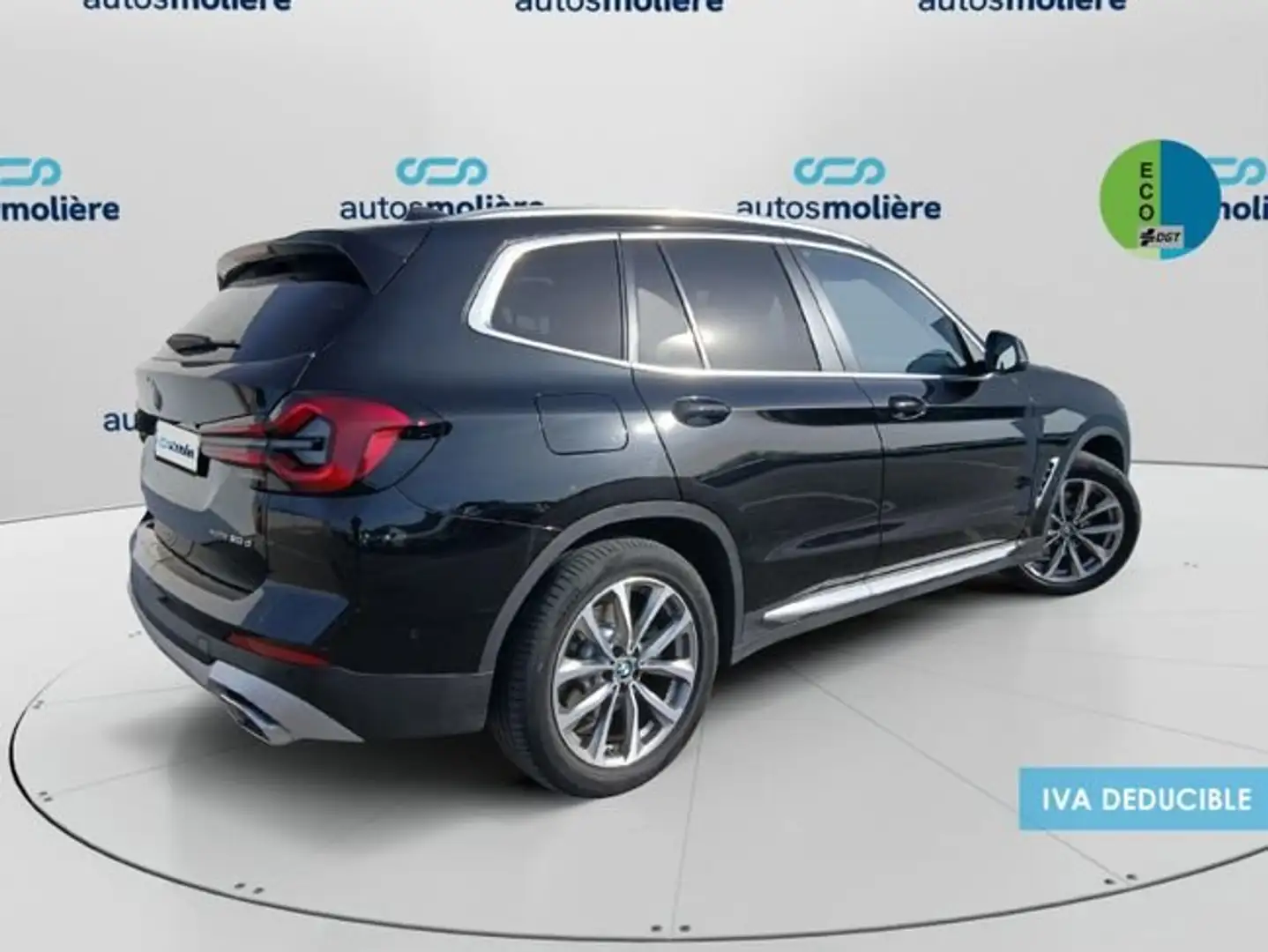 BMW X3 xDrive 20dA xLine Schwarz - 2