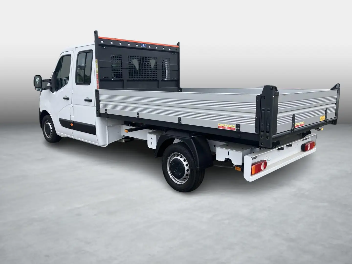 Renault Master T35 2.3 dCi 165 L3 DC Comfort Kipper Direct uit vo Wit - 2