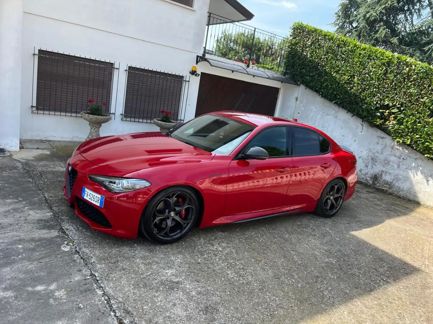 Alfa Romeo Giulia 2.2 Turbodiesel 210 CV AT8 AWD Q4 Veloce Rosso - 1