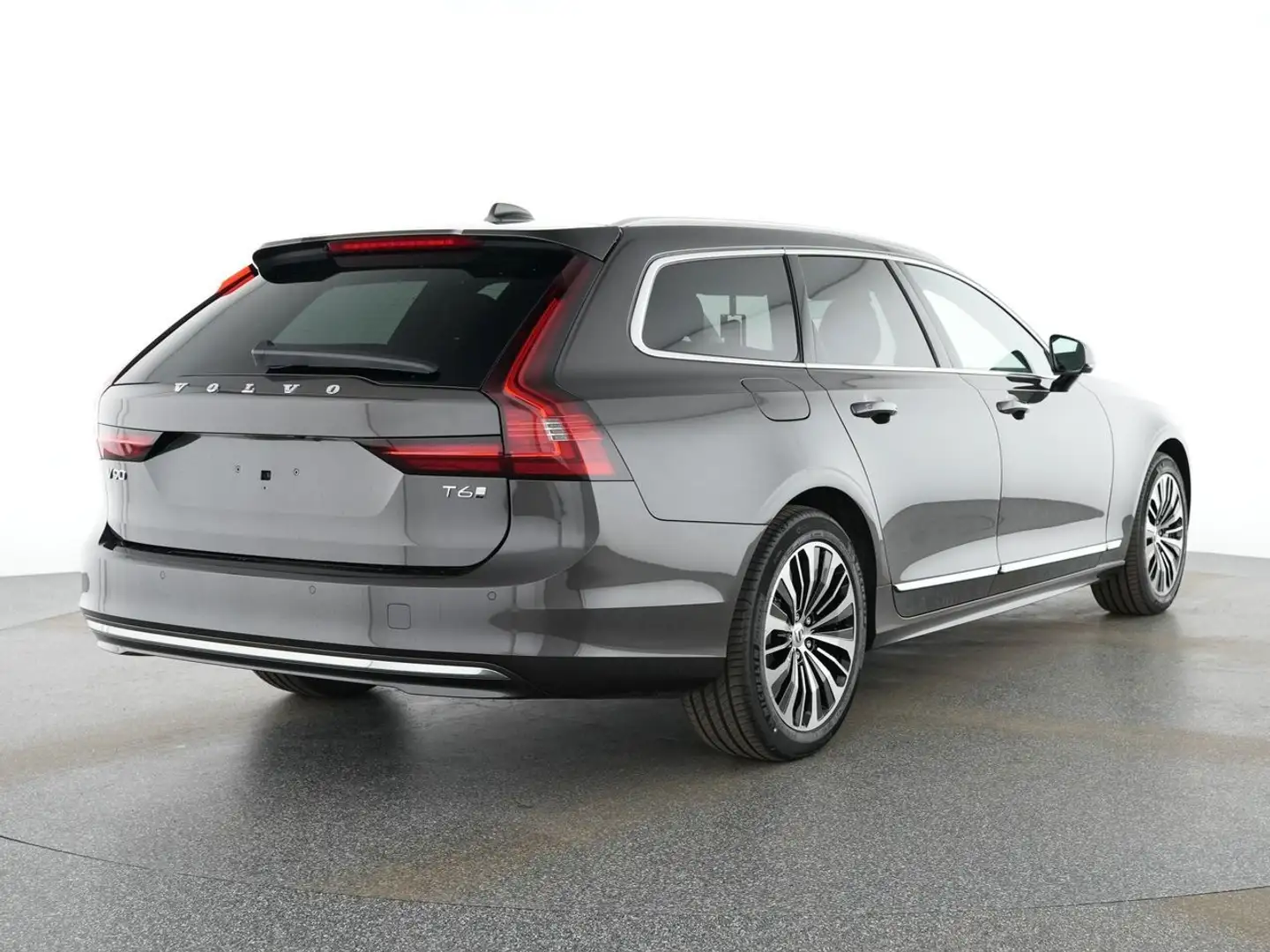Volvo V90 T6 Core Recharge Plug-In Hybrid AWD Grau - 2