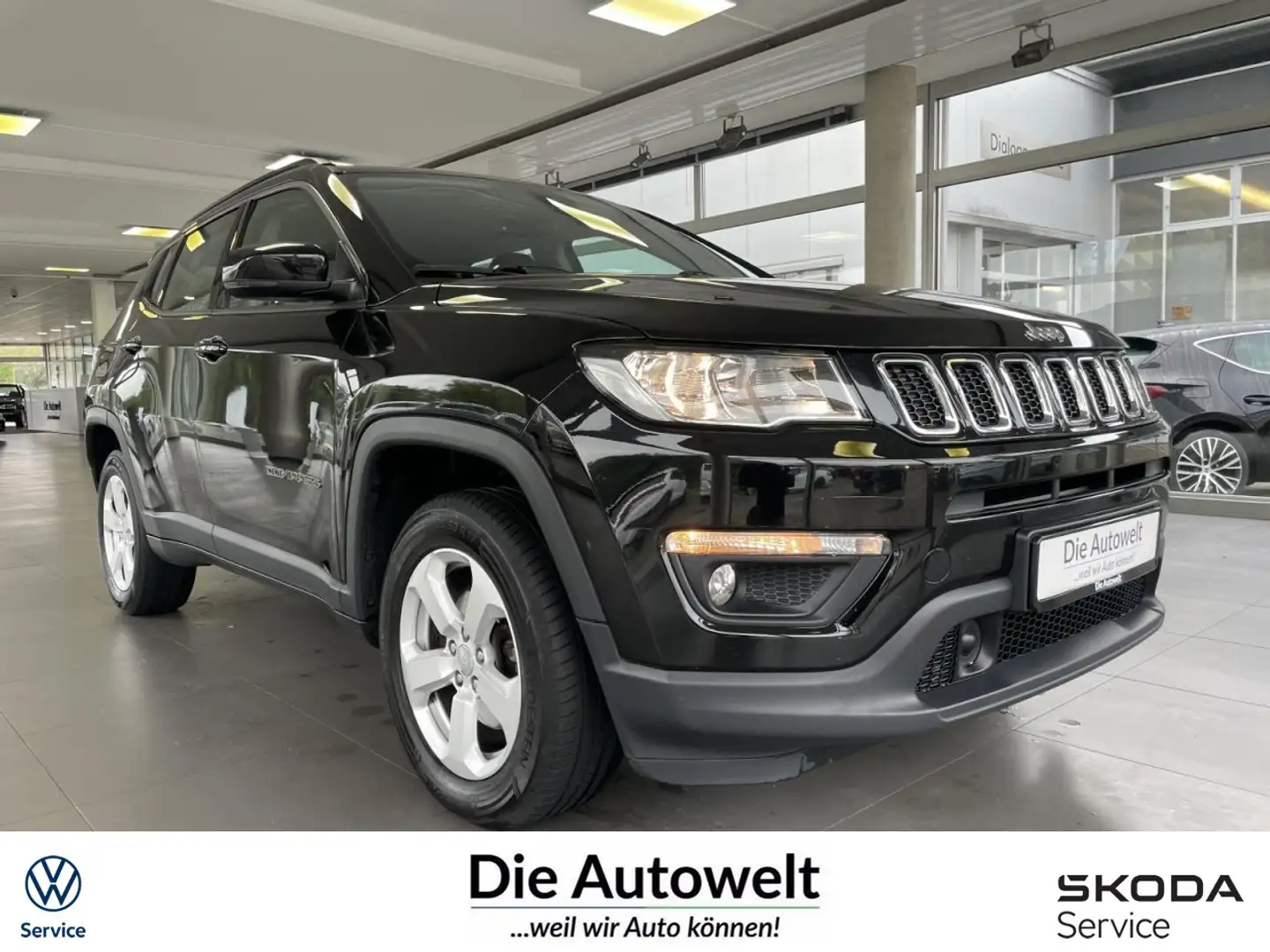 Jeep Compass 2,0 M-Jet 4WD Longitude NAVI PDC KAM GRA Klima Noir - 1