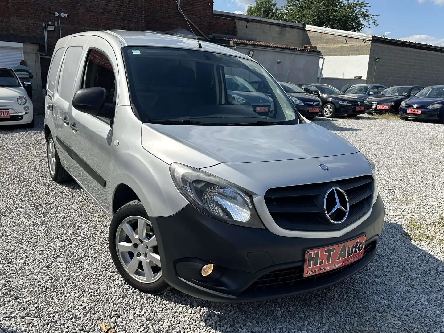 Mercedes-Benz Citan 1.5 CDI/Airco/Utilitaire/2 places Gris - 2