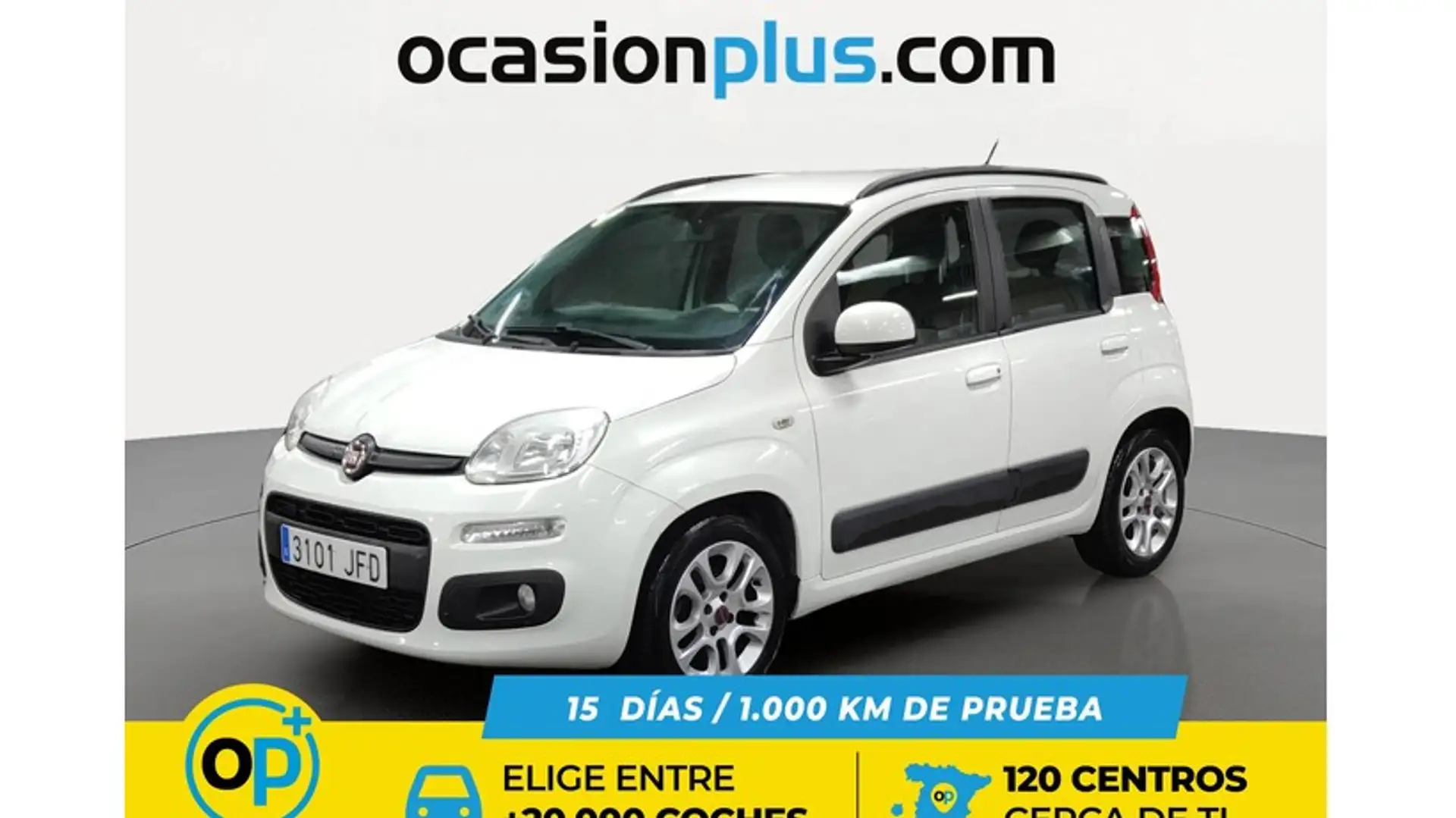 Fiat Panda 1.2 Lounge Blanco - 1