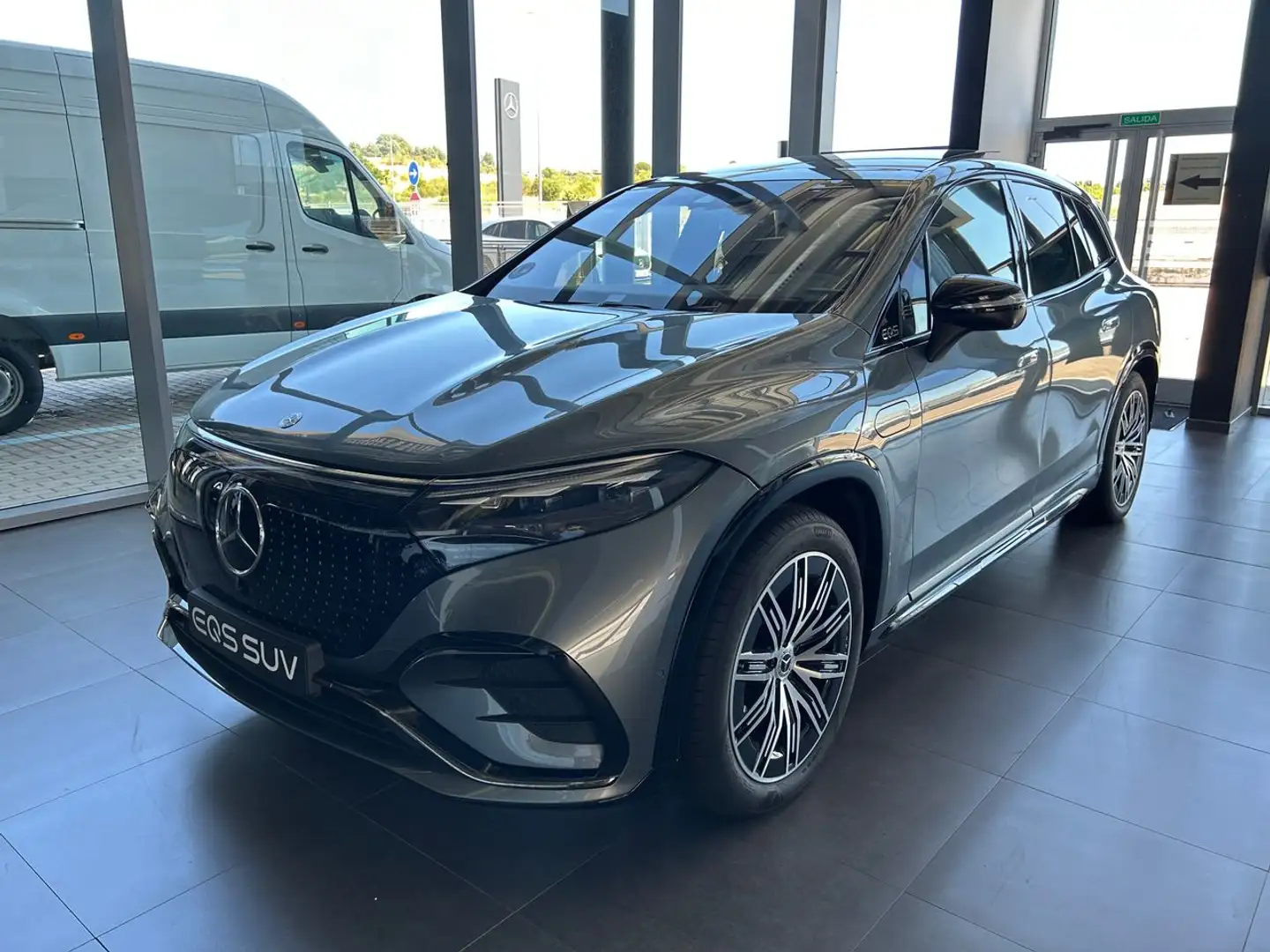 Mercedes-Benz EQS 580 Edition 4MATIC SUV Gris - 1