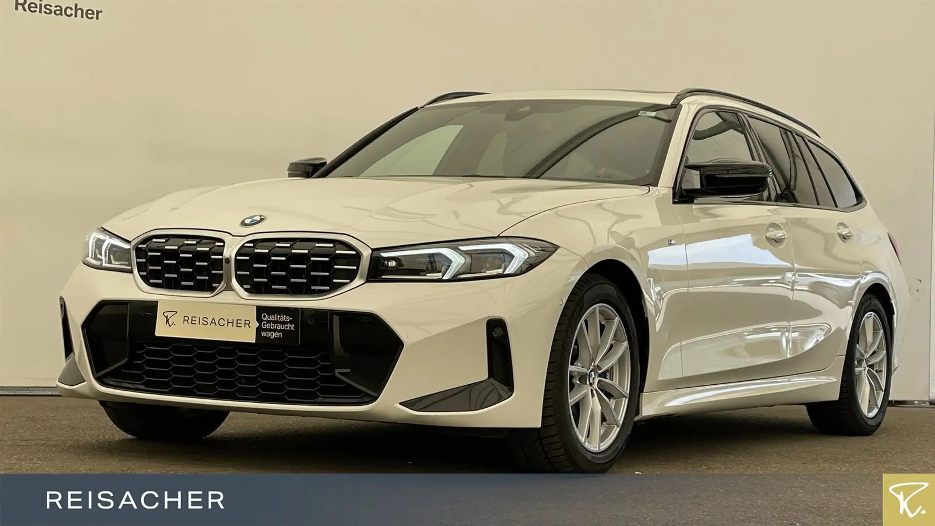 BMW 340 A xDrive Tou AHK Pano 360 HuD HiFi SHZ 17" Weiß - 1