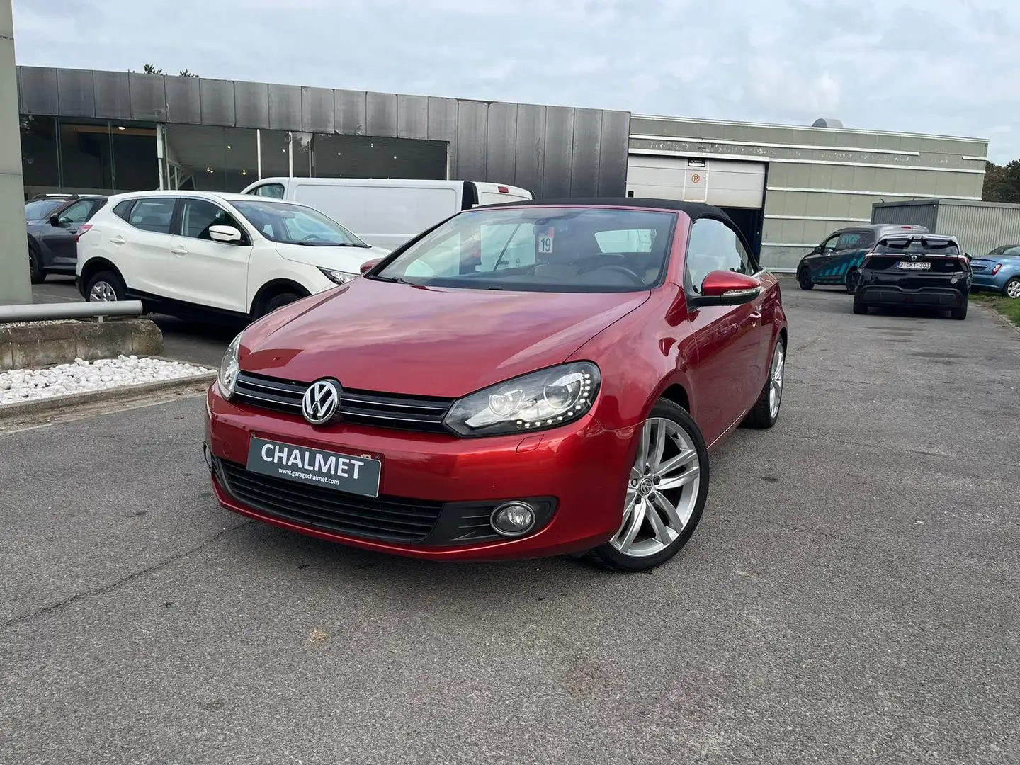 Volkswagen Golf Cabriolet Golf Cabrio 1.4 TSI Exclusive / GARANTIE Rood - 1