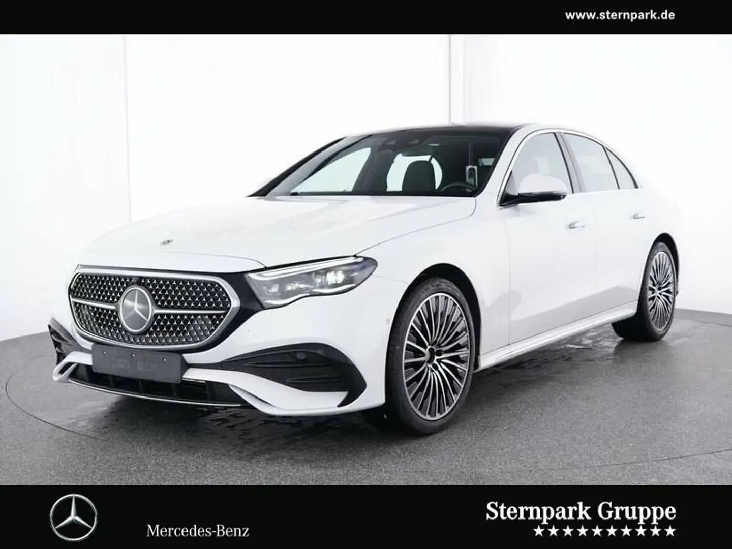Mercedes-Benz E 220 E 220 d 4M AMG Technik+HYPER+Pano+AIRMAT+HuD+AHK Weiß - 1