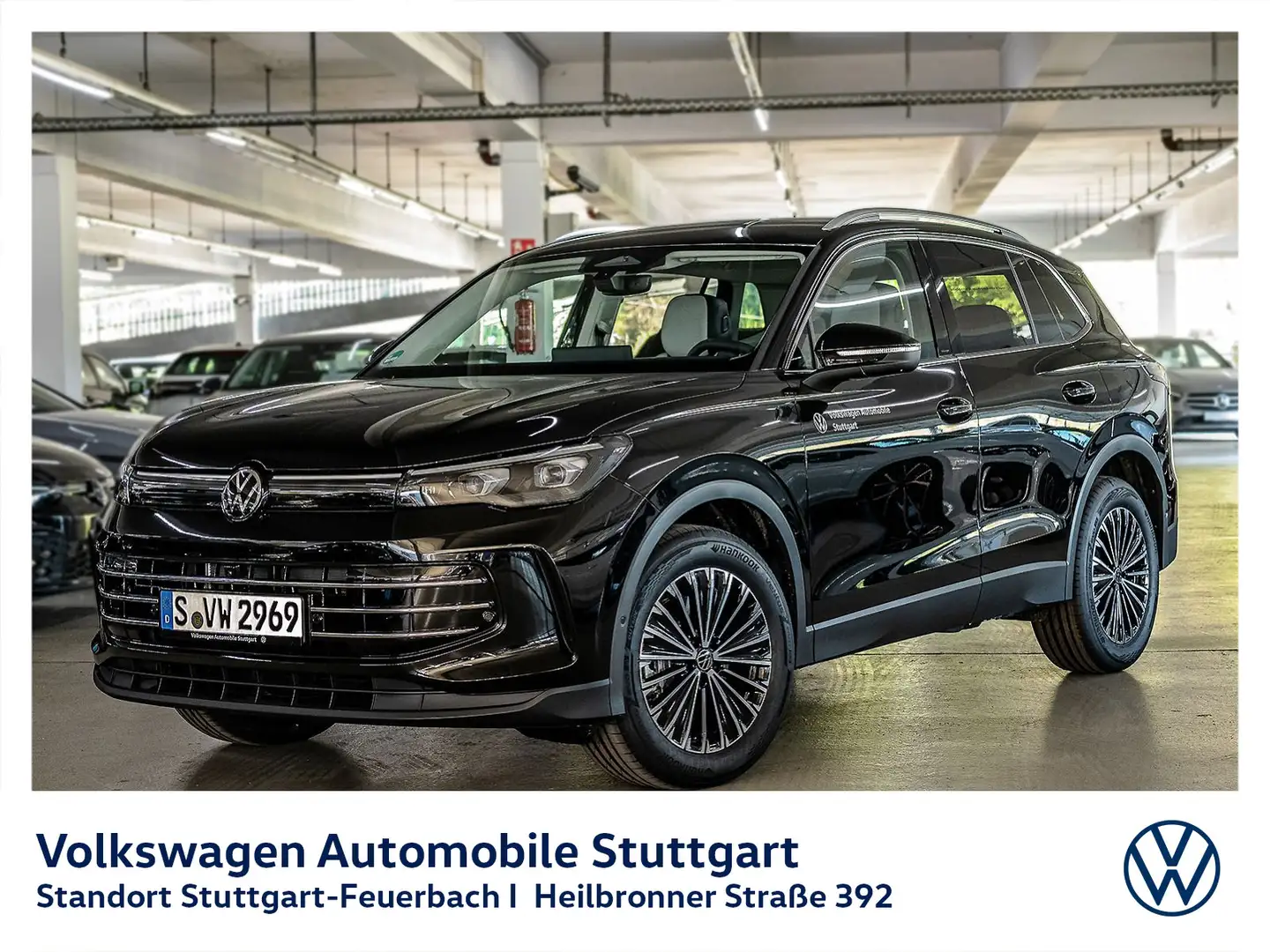 Volkswagen Tiguan Elegance 2.0 TDI DSG Navi Kamera AHK LED Schwarz - 2