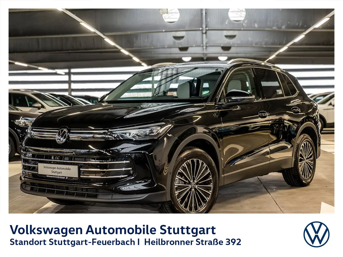 Volkswagen Tiguan Elegance 2.0 TDI DSG Navi Kamera AHK LED Schwarz - 1