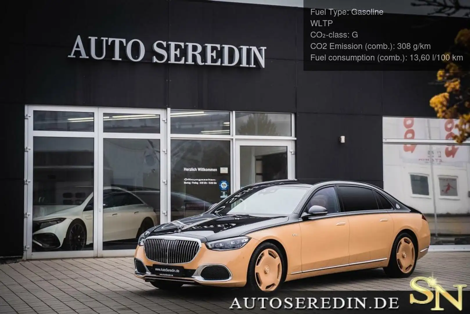 Maybach S680 4M VIRGIL ABLOH LIMITED 1 OF 150 CARS Goud - 1