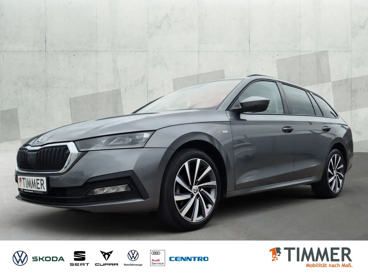 Skoda Octavia Combi 2.0 TDI DSG TOUR *LED *NAVI *TEMPO *SHZ *AL Grigio - 1