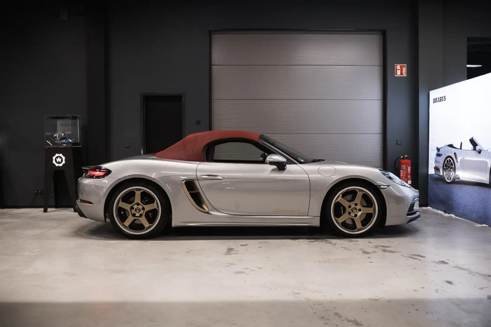 Porsche Boxster 718 GTS 25 Jahre-Approved-LED-Bose Silver - 2