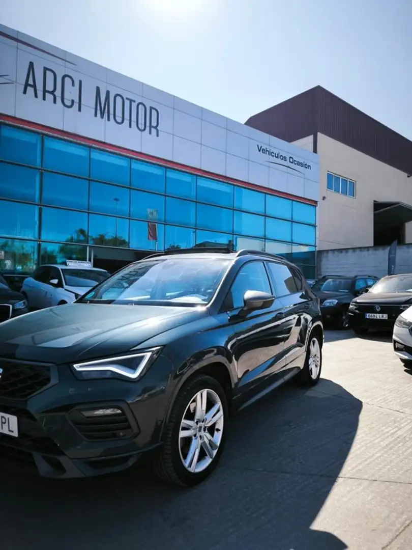 SEAT Ateca 1.5 EcoTSI S&S FR DSG Gris - 2