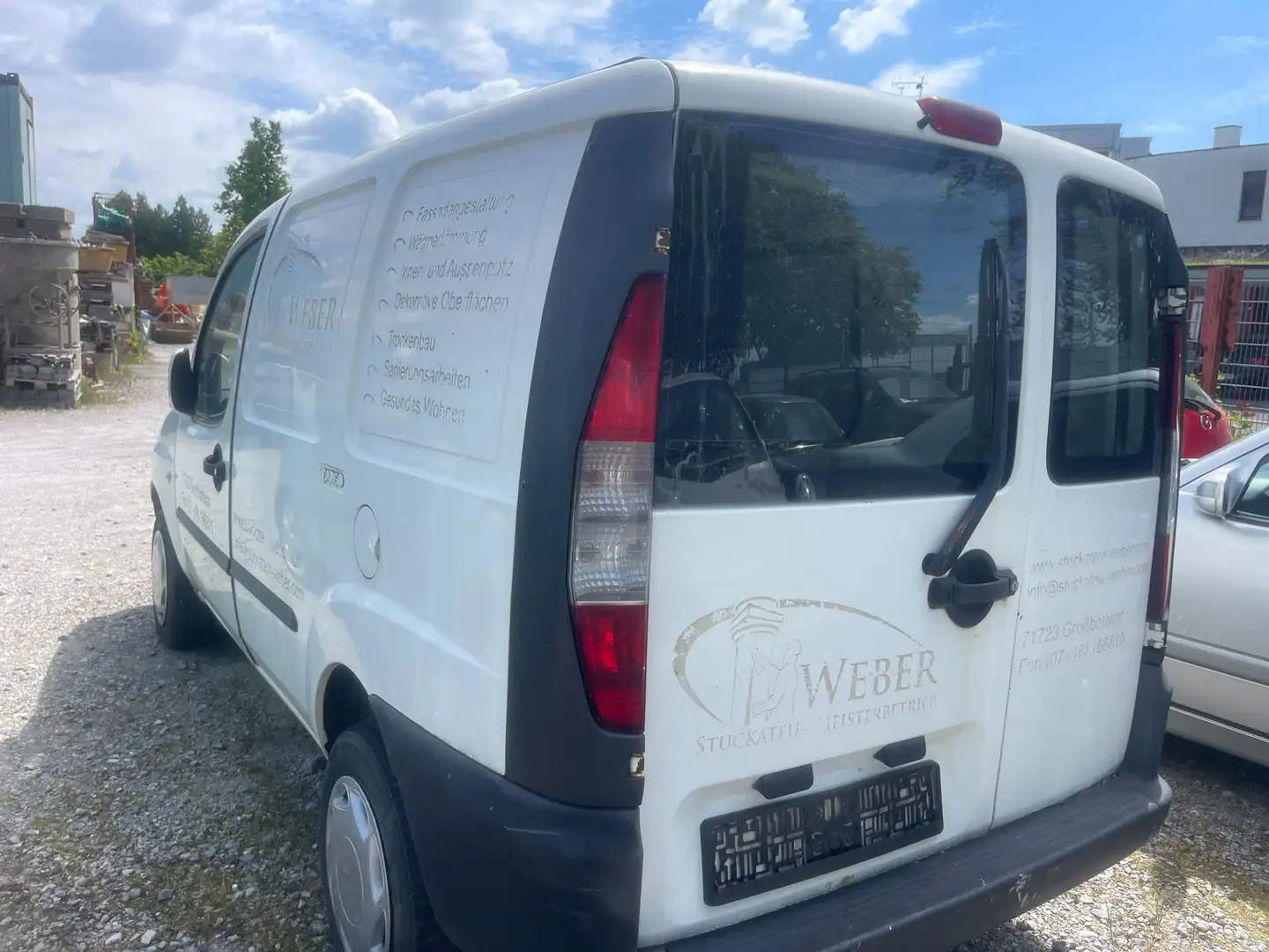Fiat Doblo 1.9 JTD SX Kasten Blanco - 2