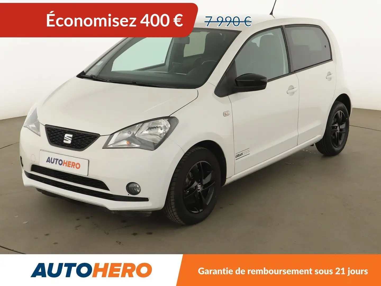SEAT Mii 1.0 Urban Design Blanc - 1