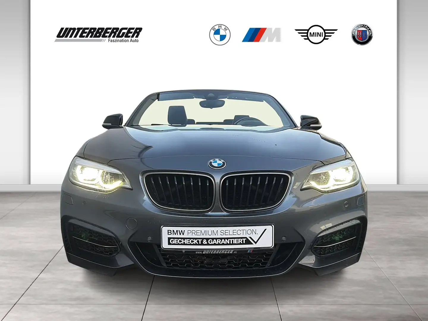 BMW 240 M240i xDrive Cabrio LED WLAN RFK Navi Prof. Shz Gris - 2