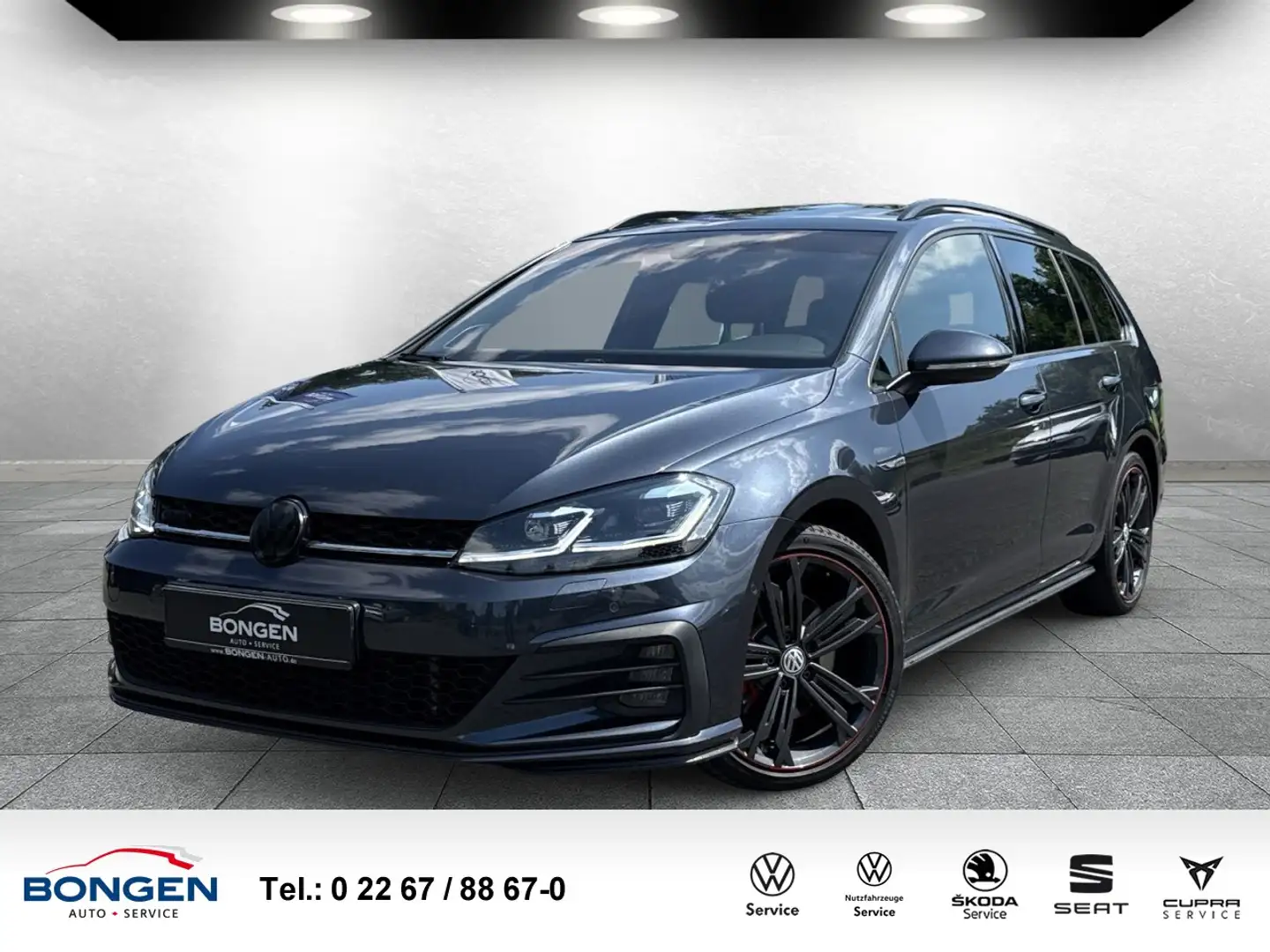Volkswagen Golf Variant 2.0 GTD DSG Schiebedach AHK Navi Klima Navi Blue - 1