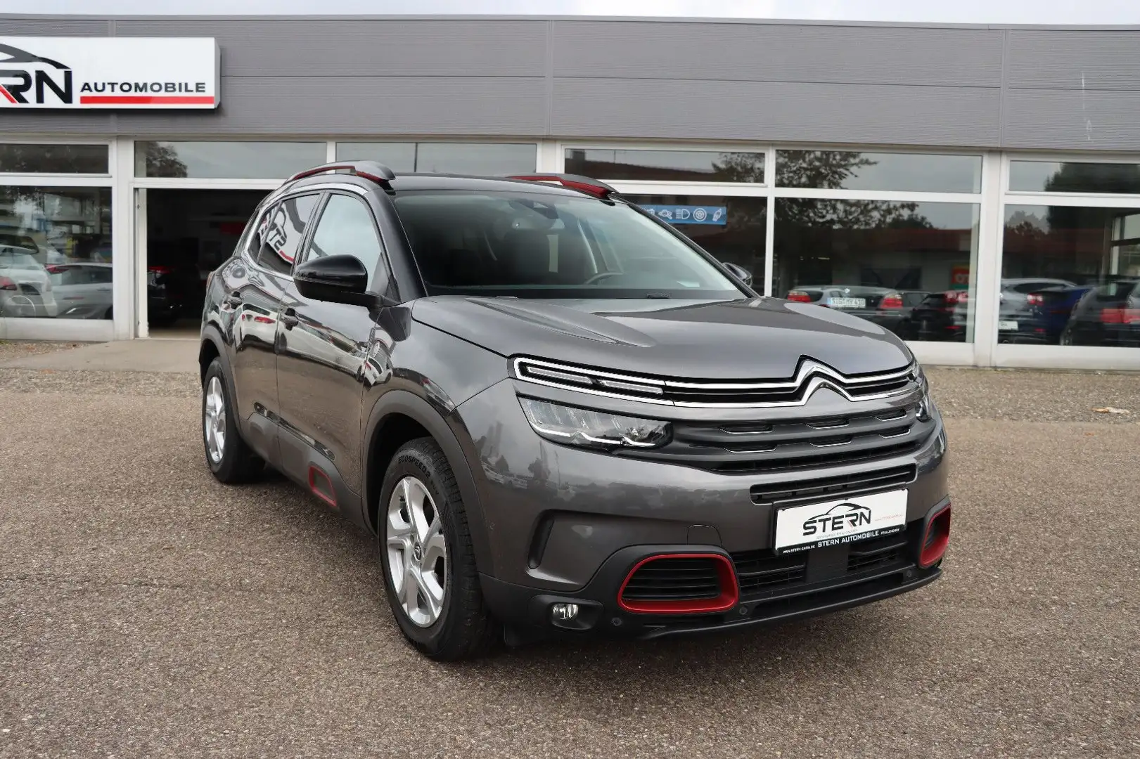 Citroen C5 Aircross C-Series l 1.HAND l NAVI l Gris - 1