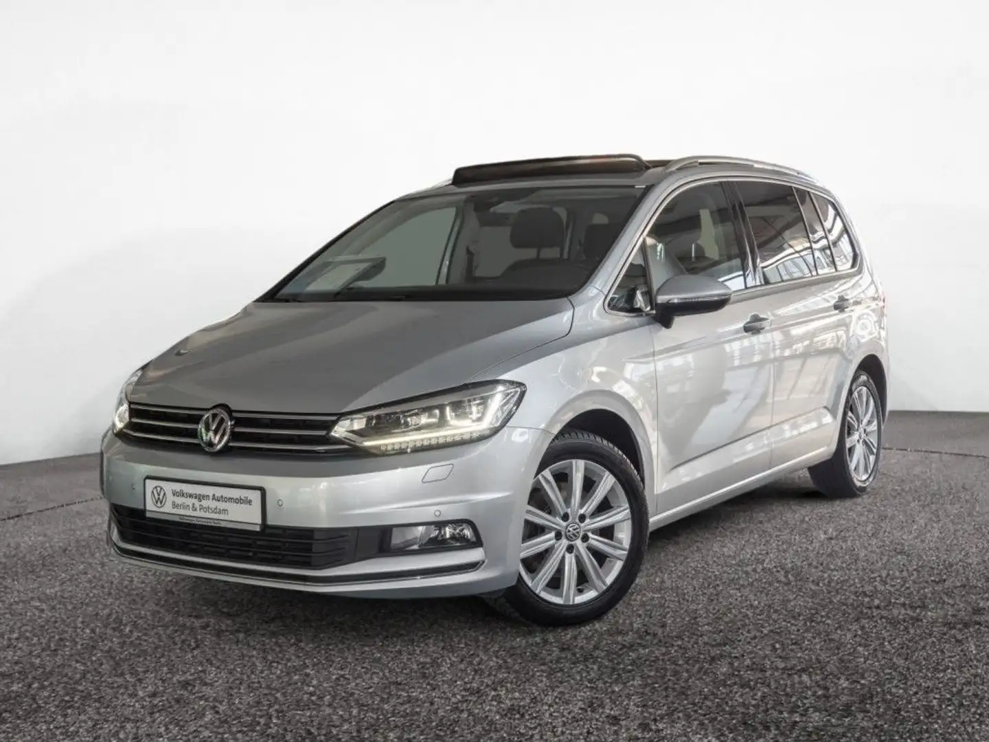 Volkswagen Touran 1.4 TSI Highline Pano LED Navi Sitzhzg. Argento - 2
