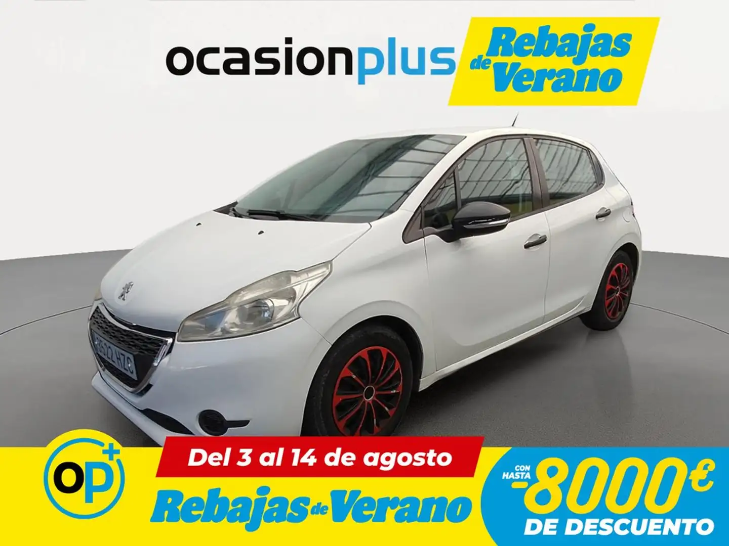 Peugeot 208 1.4HDi Business Line Blanco - 1