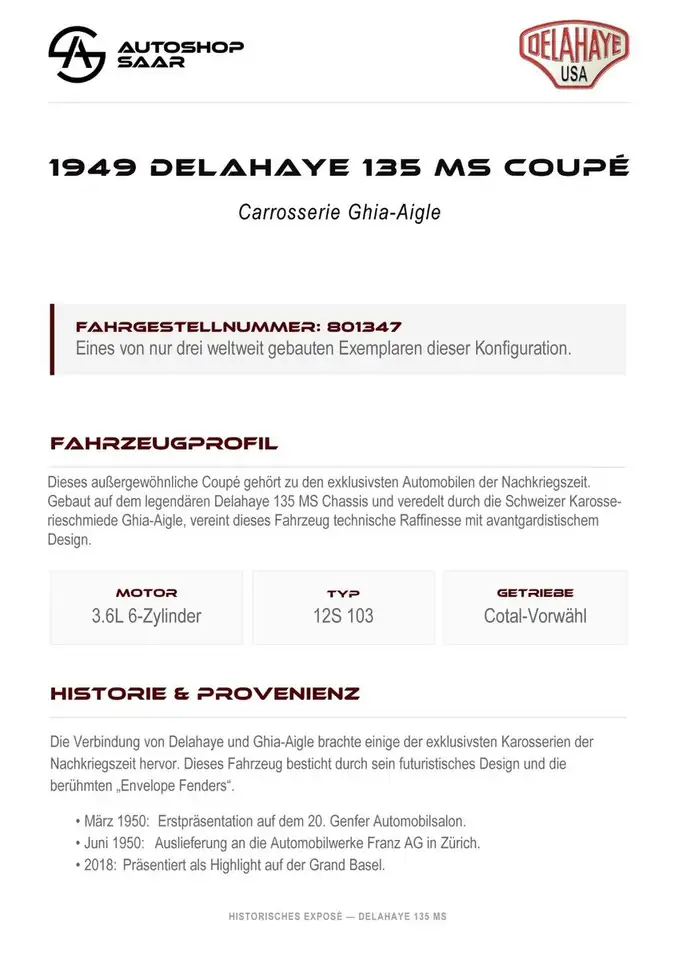 135Ms Dubos Coupe, foto 3