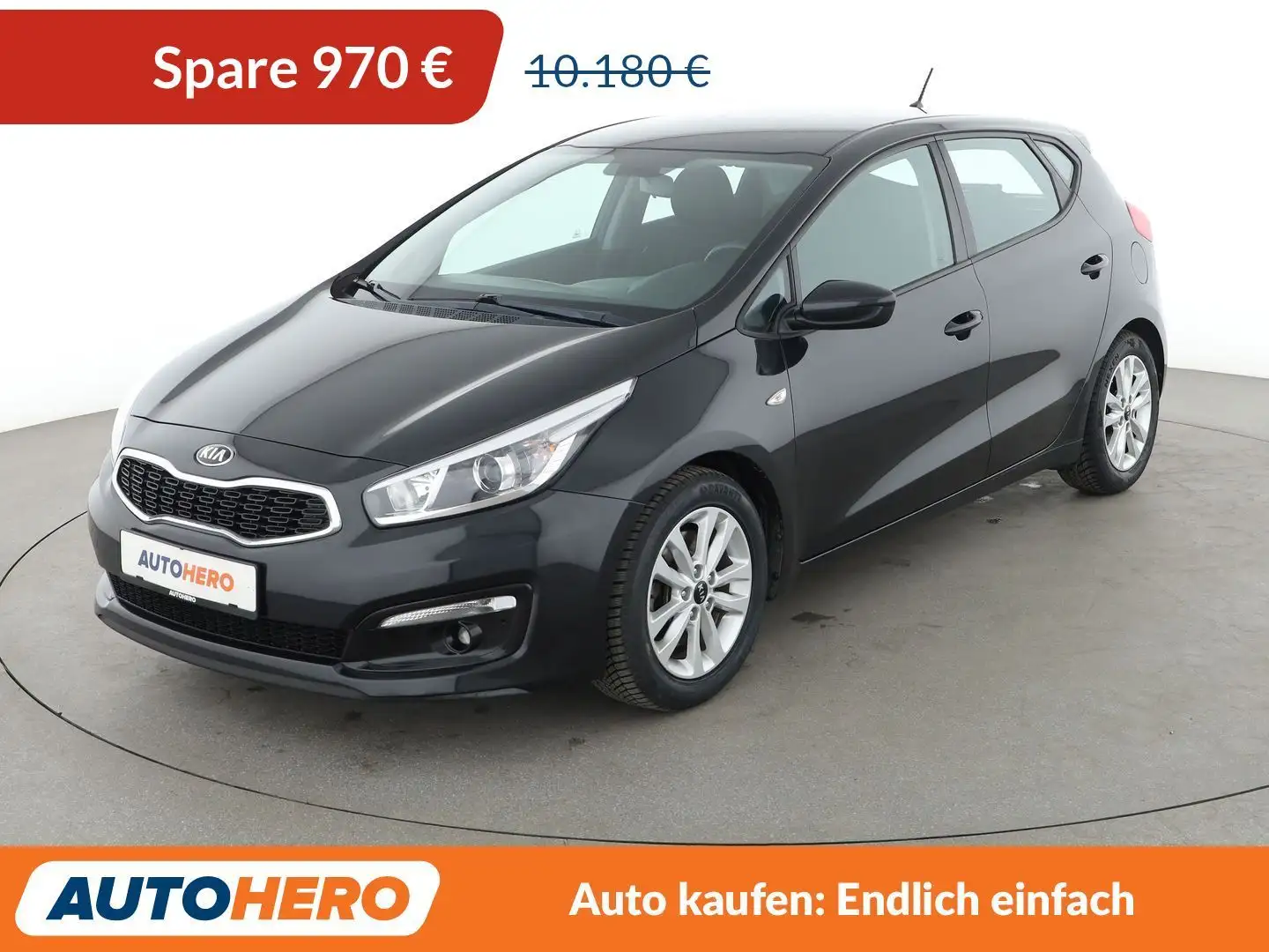 Kia Ceed / cee'd 1.4 Edition 7*PDC*SHZ*KLIMA*GARANTIE* Schwarz - 1