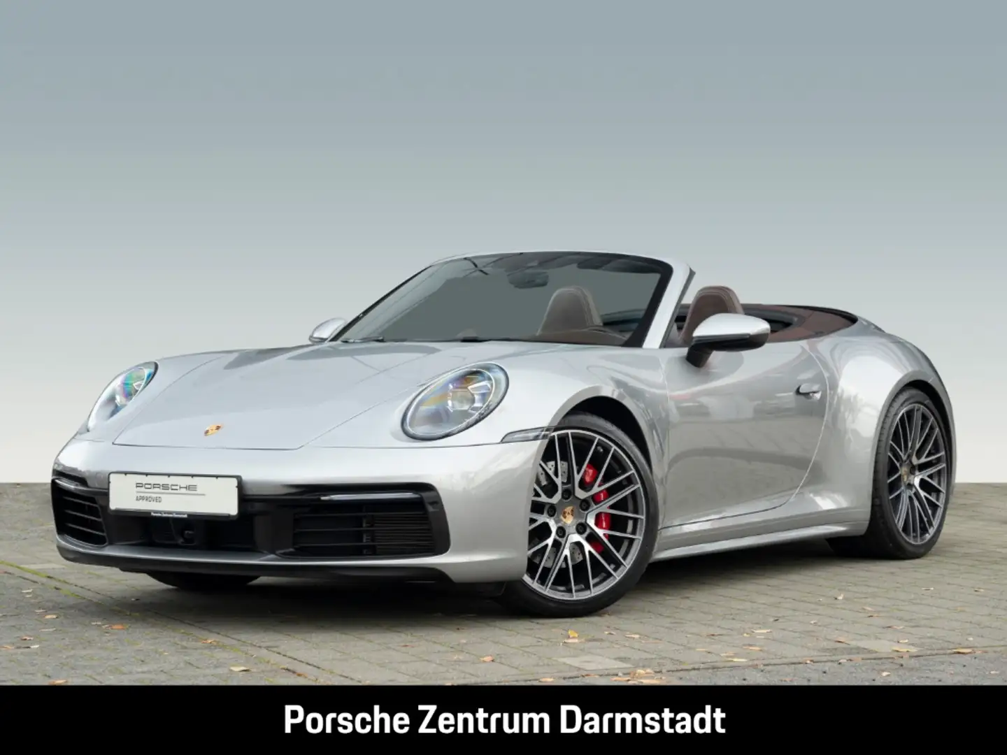 Porsche 992 911 Carrera 4S Cabriolet Burmester Clubleder Silber - 1