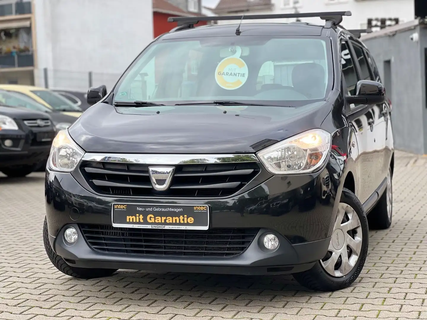 Dacia Lodgy Laureate+7 SITZER+1. HAND+NAVI+TEMPO+SHZ+ Schwarz - 2
