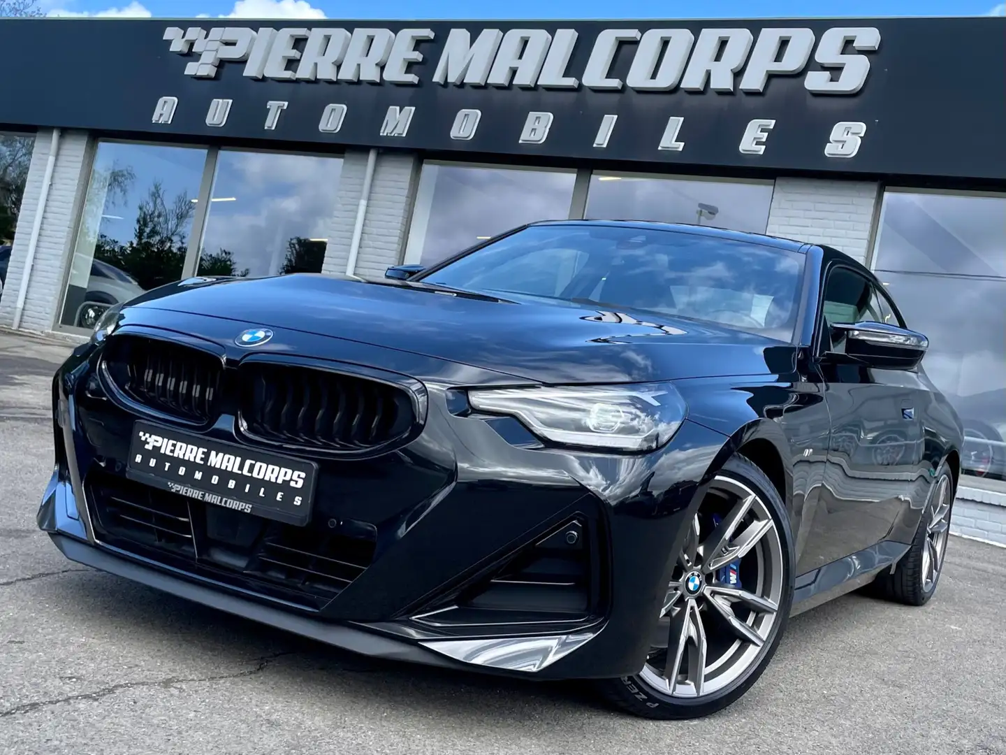 BMW 240 M240i XDRIVE / FULL LED / GPS / CARPLAY / CUIR /TO Siyah - 1