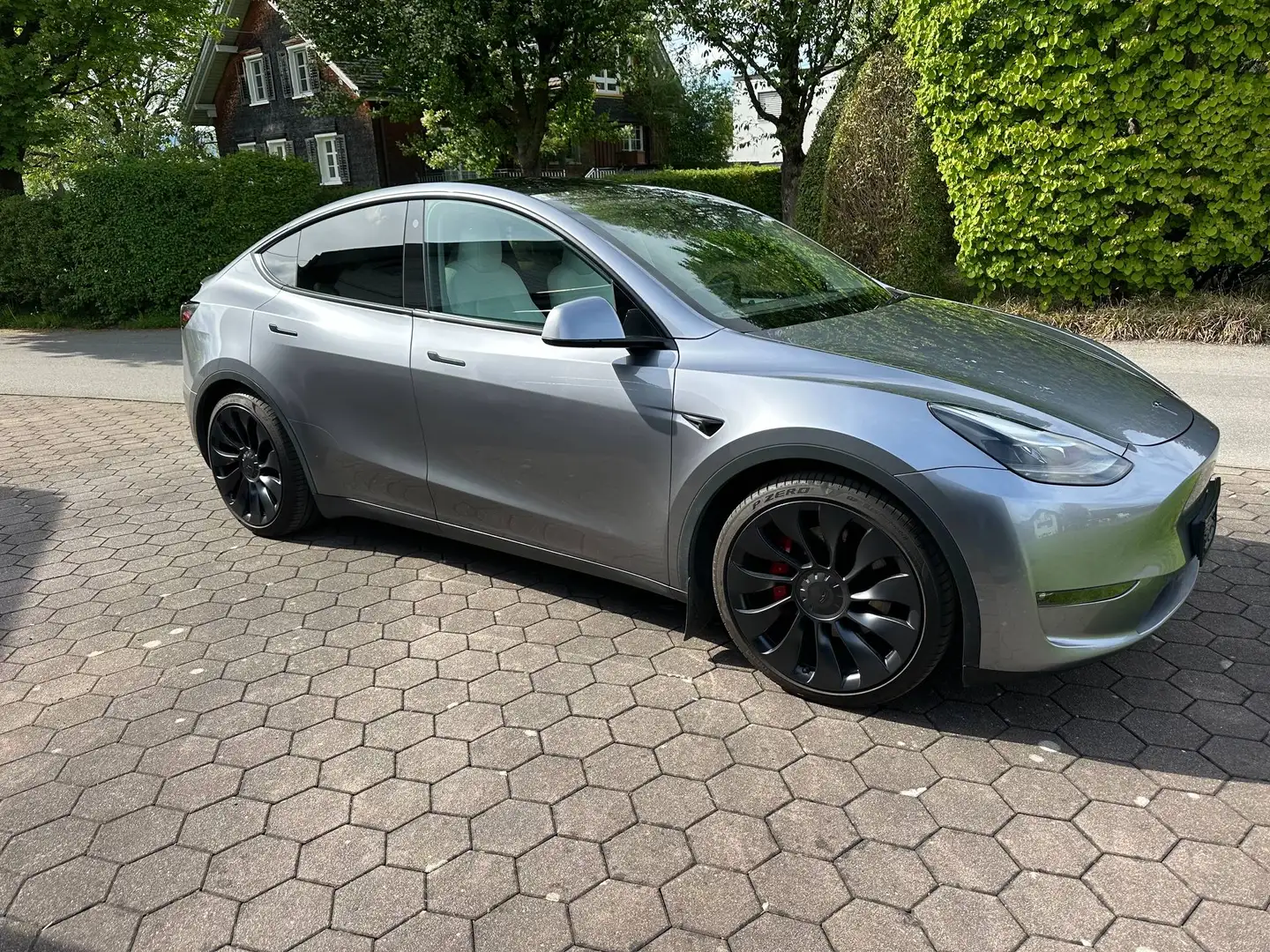 Tesla Model Y Model Y AWD 79kWh Performance Performance Silber - 2