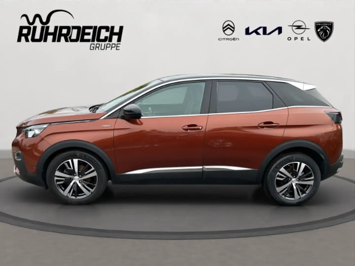 Peugeot 3008 Allure GT-Line 1.2 NAVI ACC LED SHZ PDC KAMERA Bruin - 2