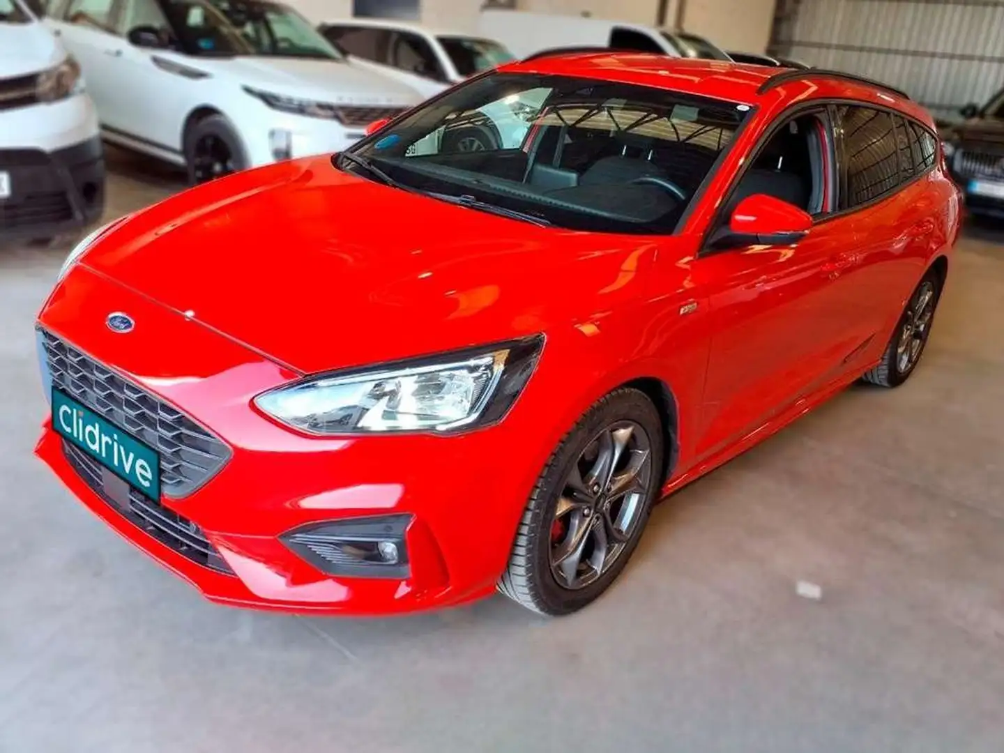 Ford Focus 1.0 Ecoboost MHEV Trend+ 125 Aut. Rojo - 2