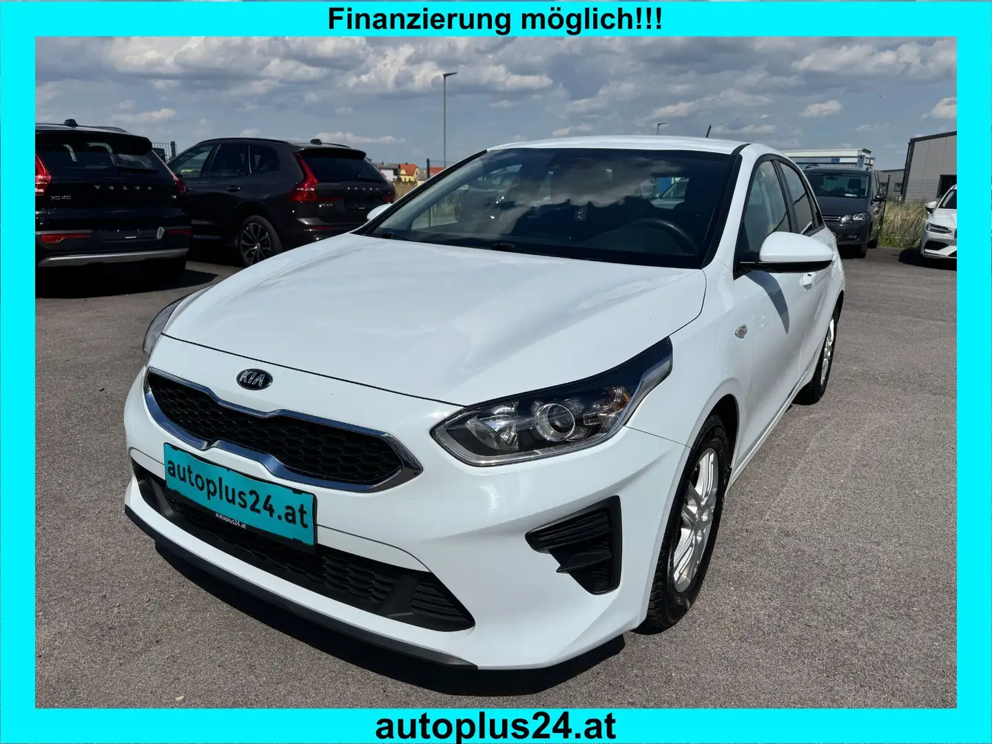 Kia Ceed / cee'd 1,4 MPI GPF Titan Weiß - 1