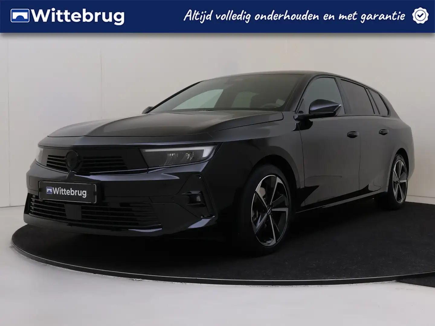 Opel Astra Sports Tourer 1.2 Turbo Hybrid GS UITVERKOOP !!! Zwart - 1