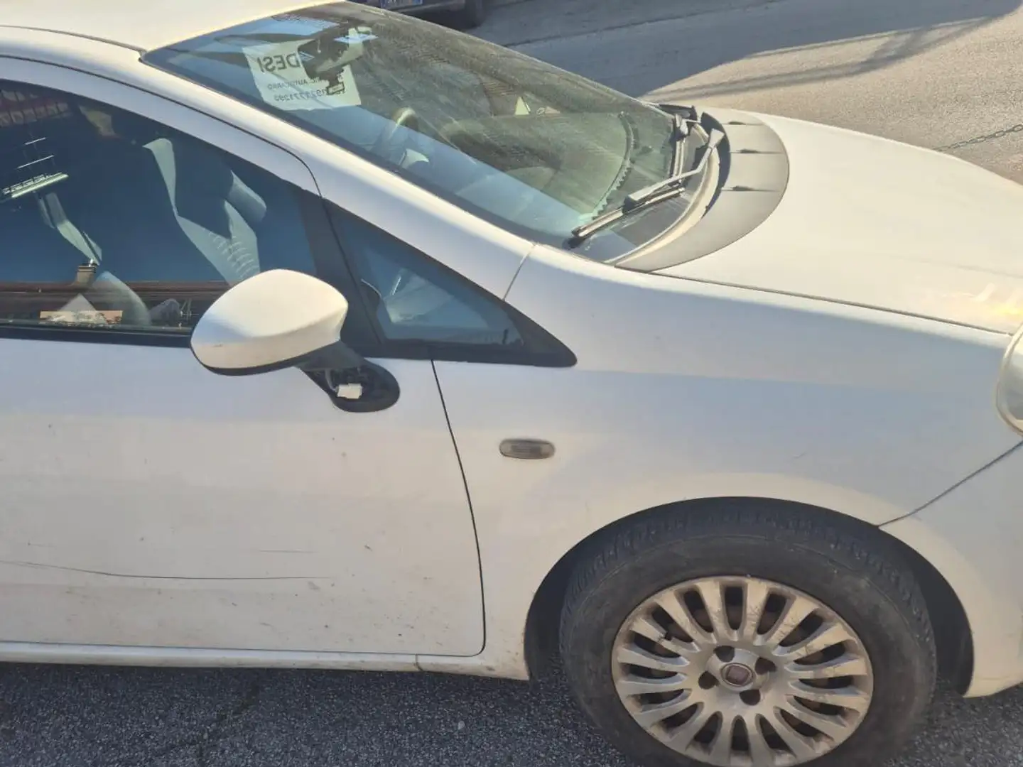 Fiat Grande Punto Punto Van autocarro 2 posti Wit - 1