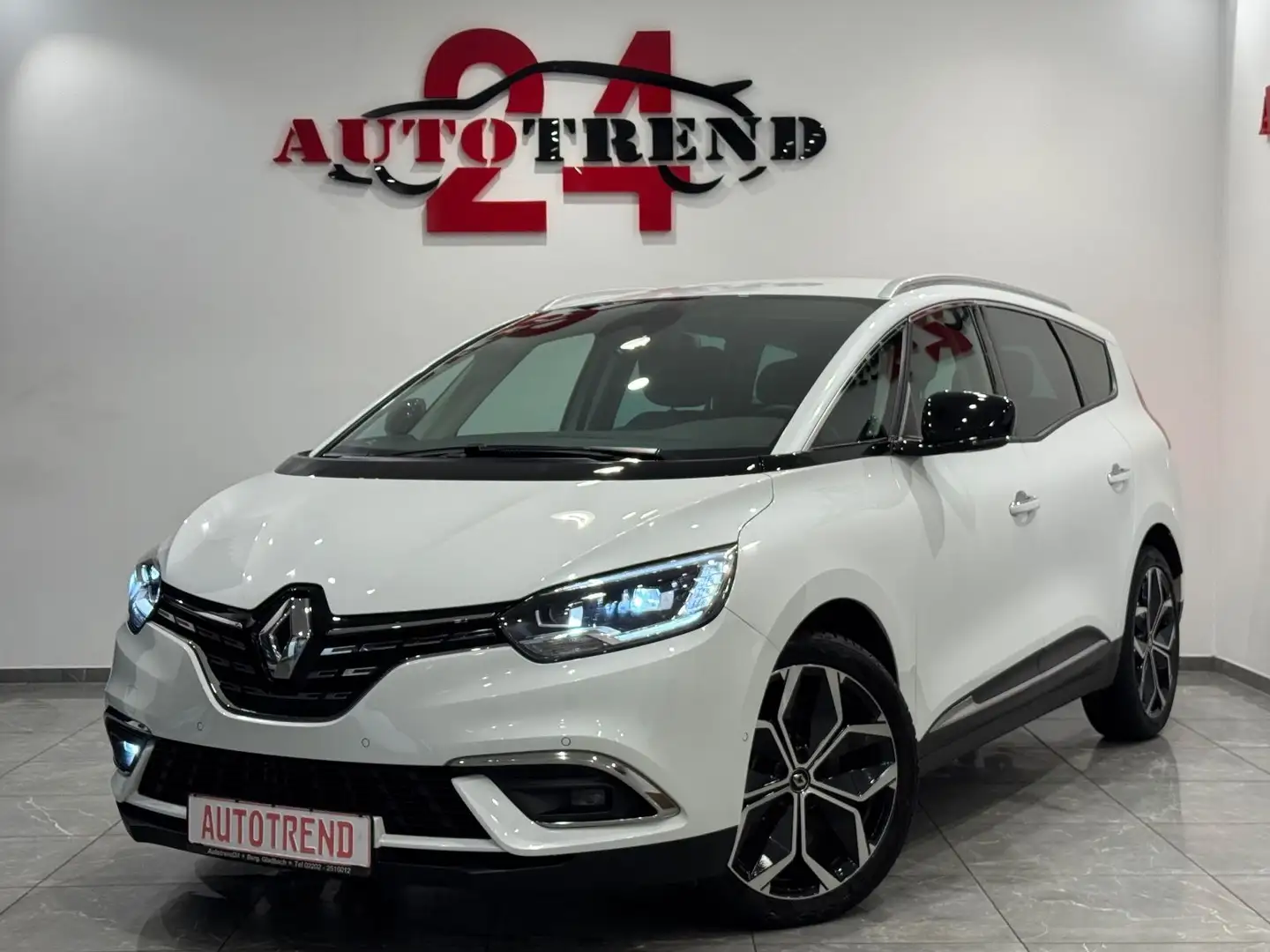 Renault Grand Scenic IV Grand Techno 13TKM 7-SITZER+AUT Weiß - 1