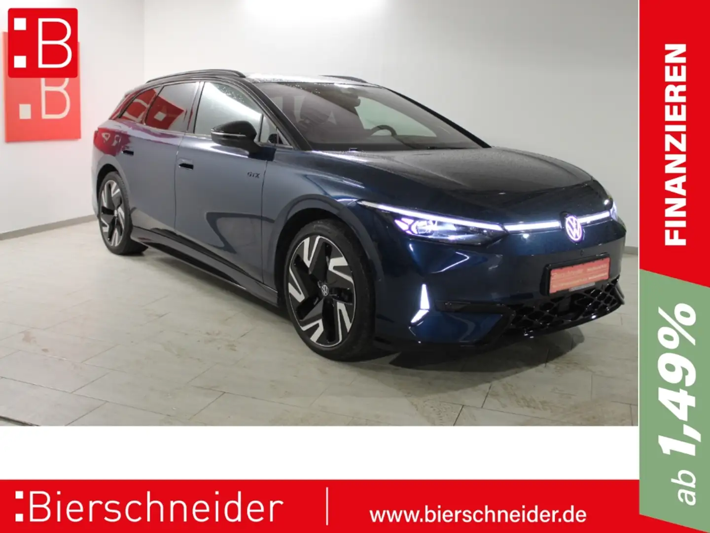Volkswagen ID.7 GTX Tourer 4Mo. 21 AHK KAMERA 5J.-Garantie Blau - 1