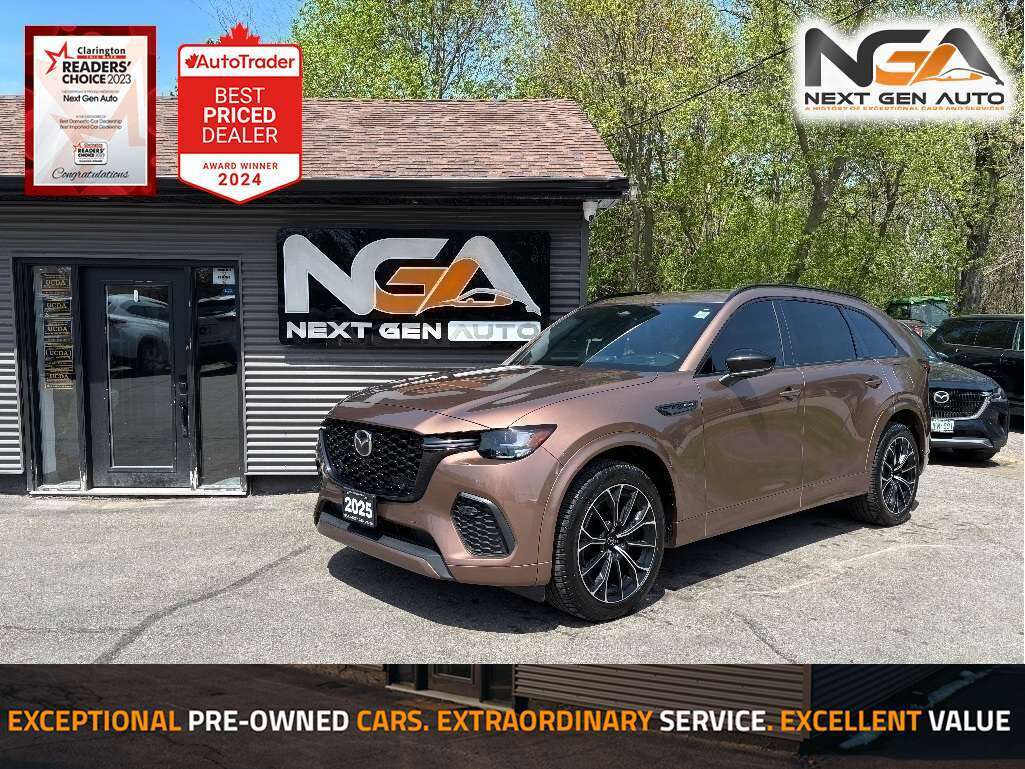 2025 Mazda CX-70 GT AWD | LEATHER | NAV | PANO ROOF | ONE OWNER