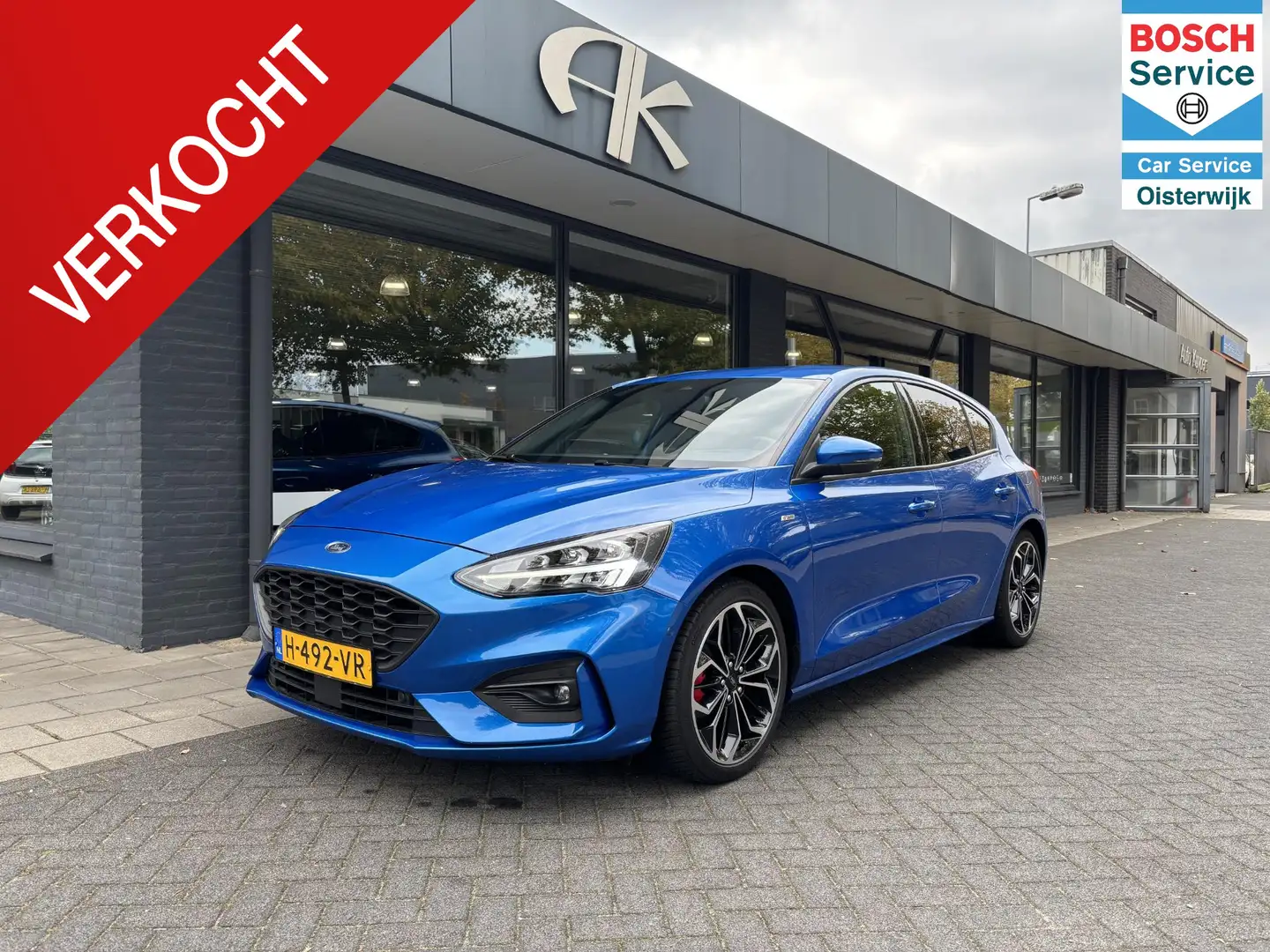 Ford Focus 1.0 EcoBoost ST Line Business Bleu - 1