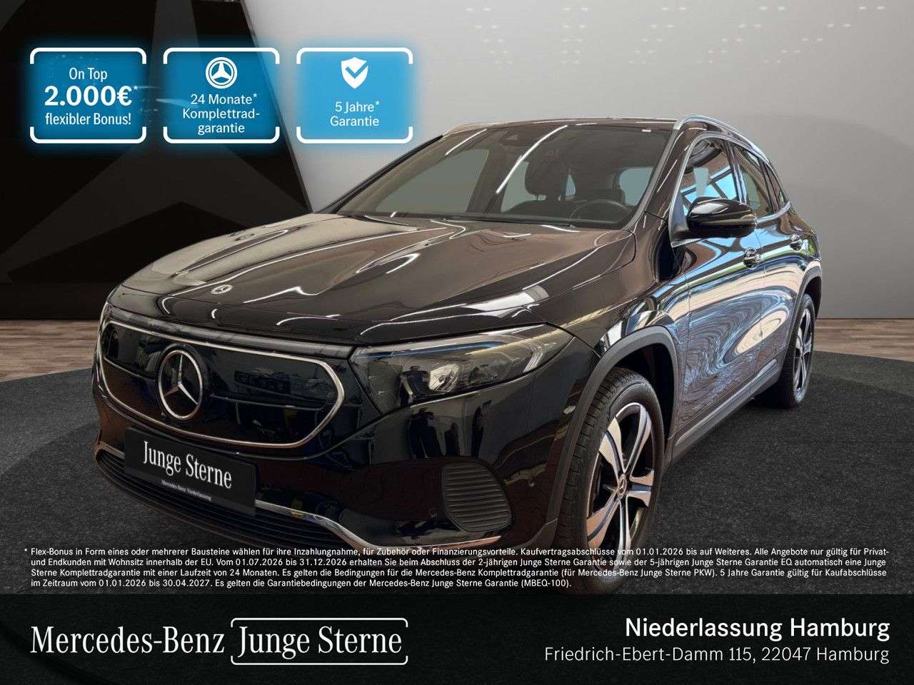 Mercedes-Benz EQA 350 — Mercedes-Benz EQA 350 4M PROG+PLUS-PAKET+AHK+360+MEMORY+KEYLESS