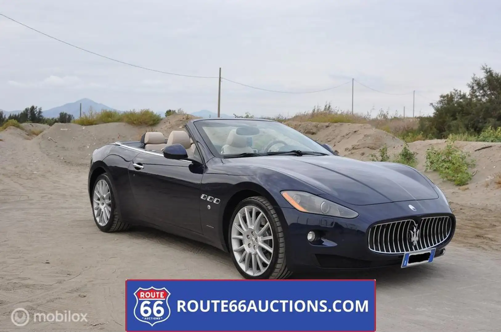 Maserati GranCabrio | 2010 | Route 66 Auctions Zwart - 1