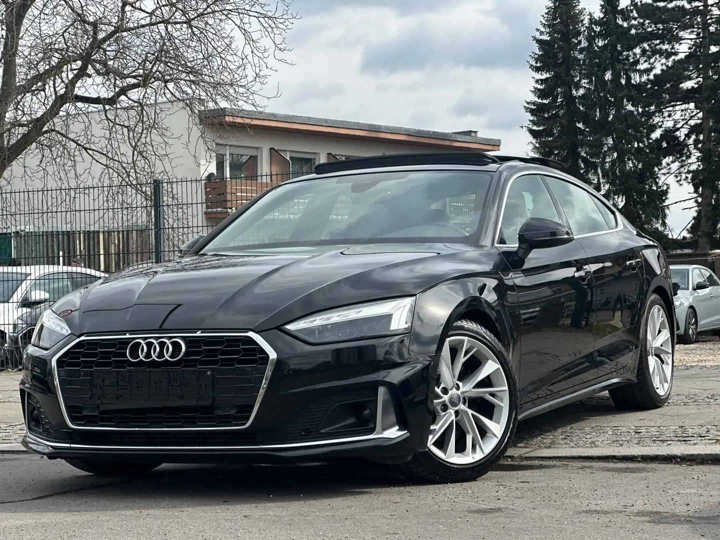 Audi A5 40 TFSI advanced/B&O/Leder Braun/Pano/LED Schwarz - 1
