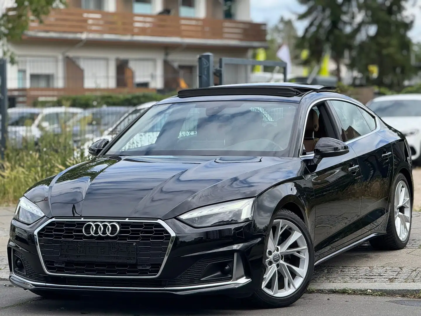 Audi A5 40 TFSI advanced/B&O/Leder Braun/Pano/LED Noir - 2