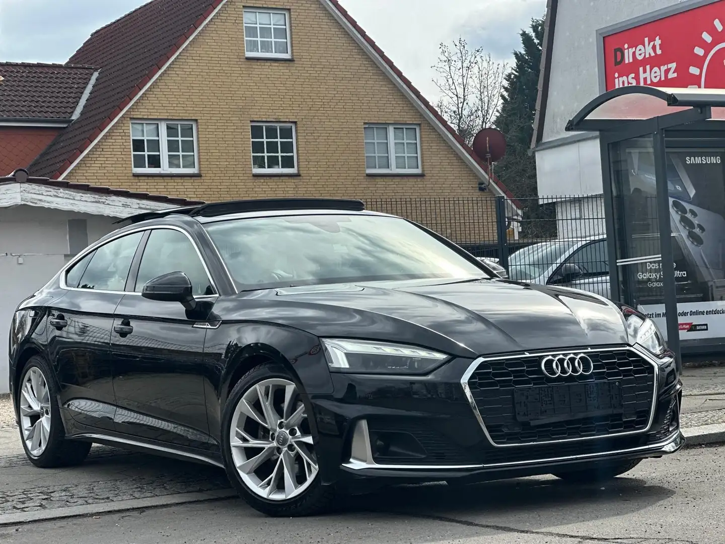 Audi A5 40 TFSI advanced/B&O/Leder Braun/Pano/LED Schwarz - 2
