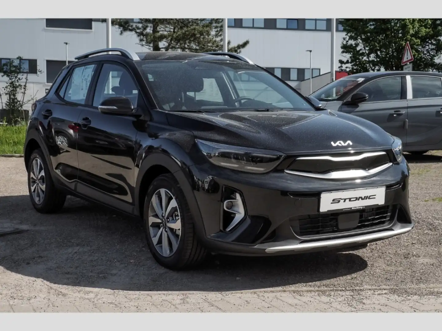 Kia Stonic Vision 1.0T-GDI Navi LED RückKam SHZ PDC Lenkr.Hz. Schwarz - 2
