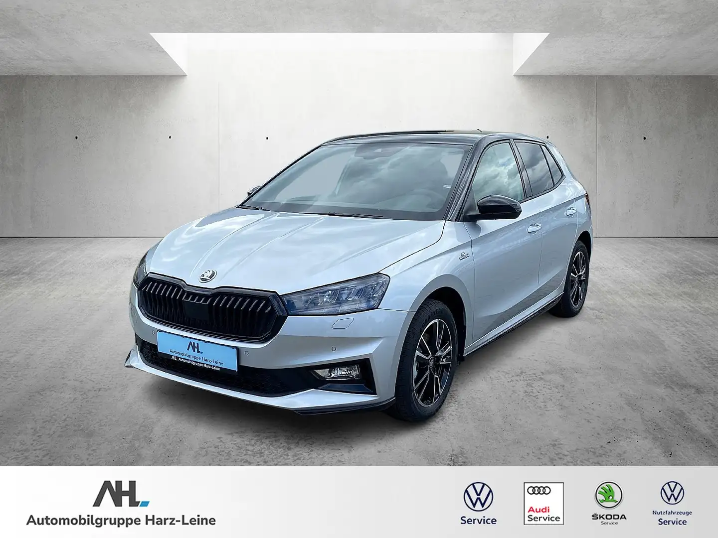 Skoda Fabia 1.5 TSI "Monte Carlo" DSG/LED/ACC/RFK/SMARTLINK Argent - 1